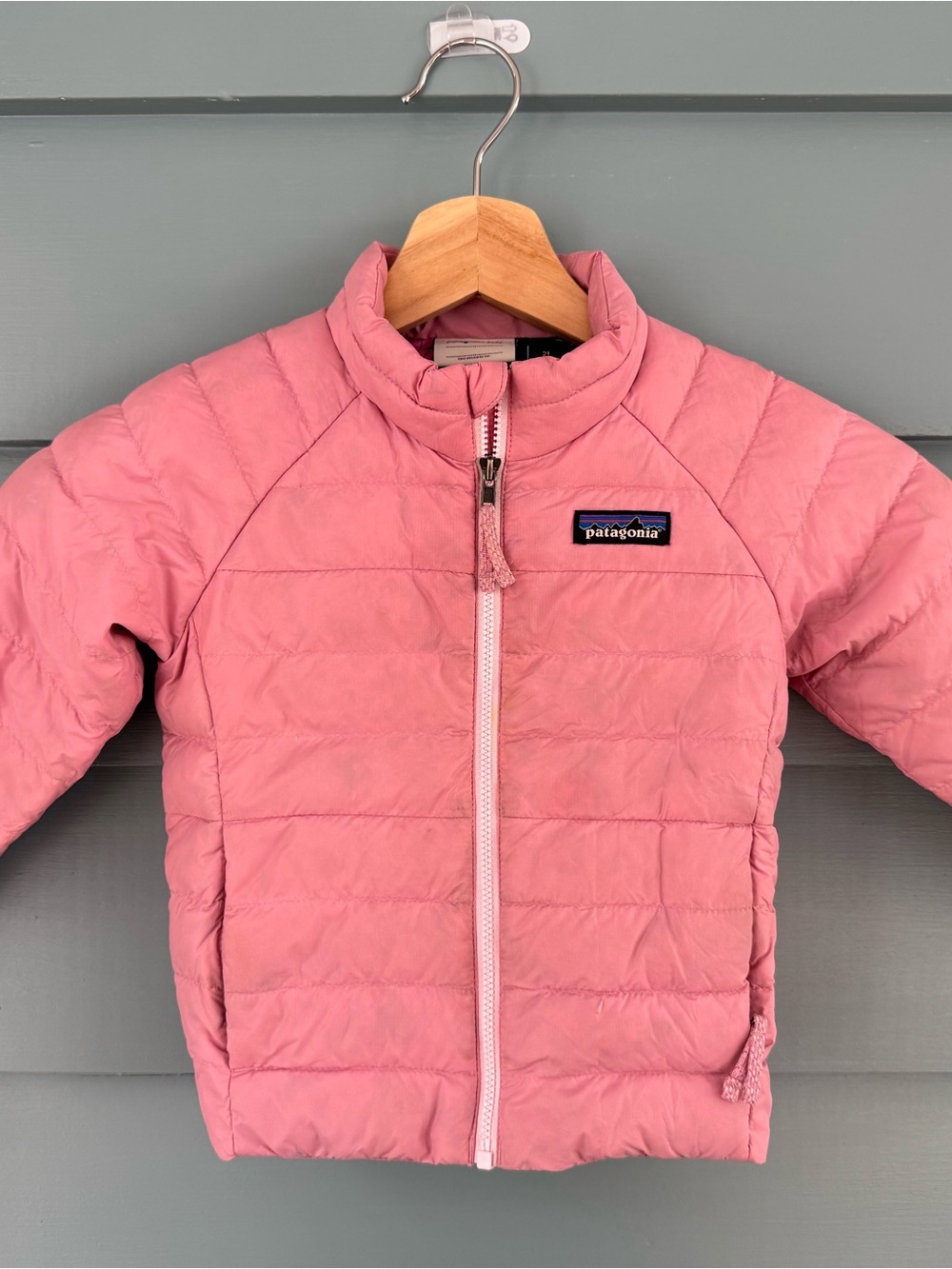 Patagonia Pink Quilted Kids Puffer Jacket